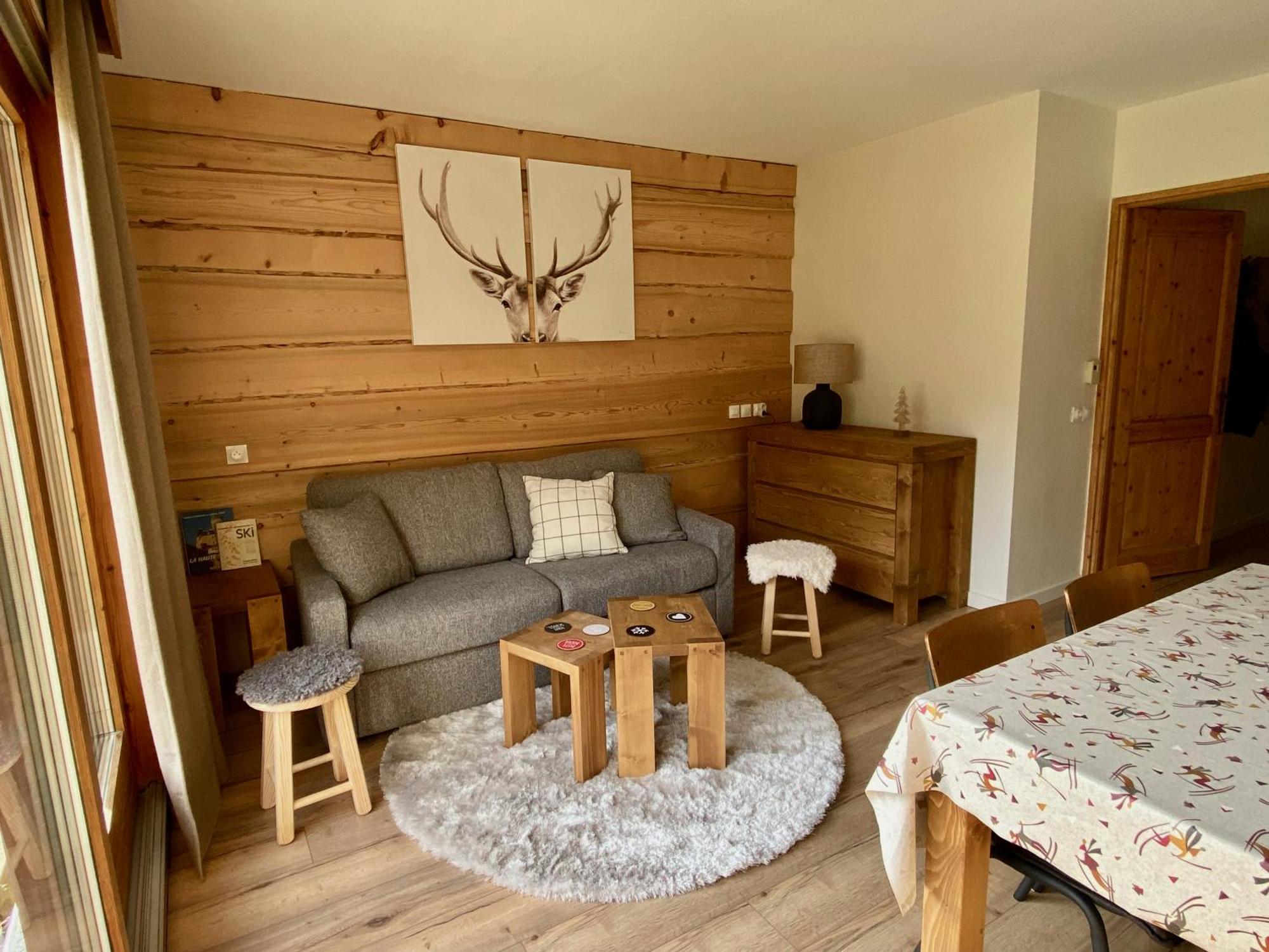 Appartement Renove T2, Vue Montagne サモエンヌ エクステリア 写真